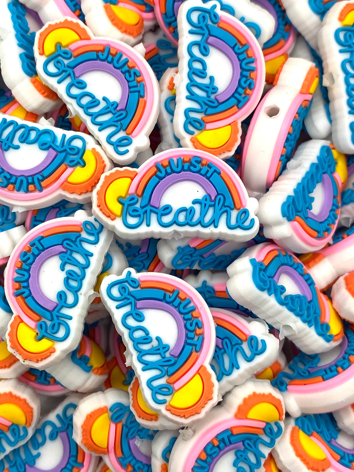 Just Breathe PVC Focal Beads