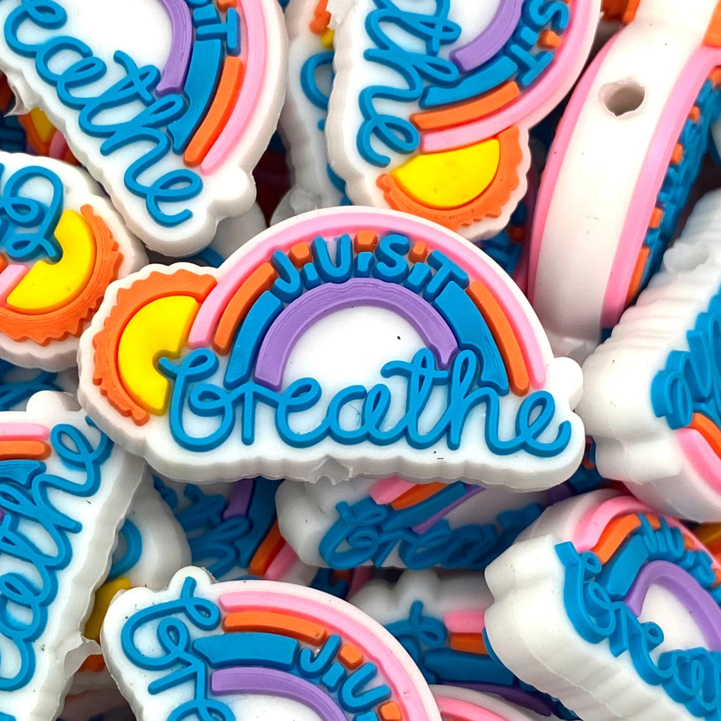 Just Breathe PVC Focal Beads