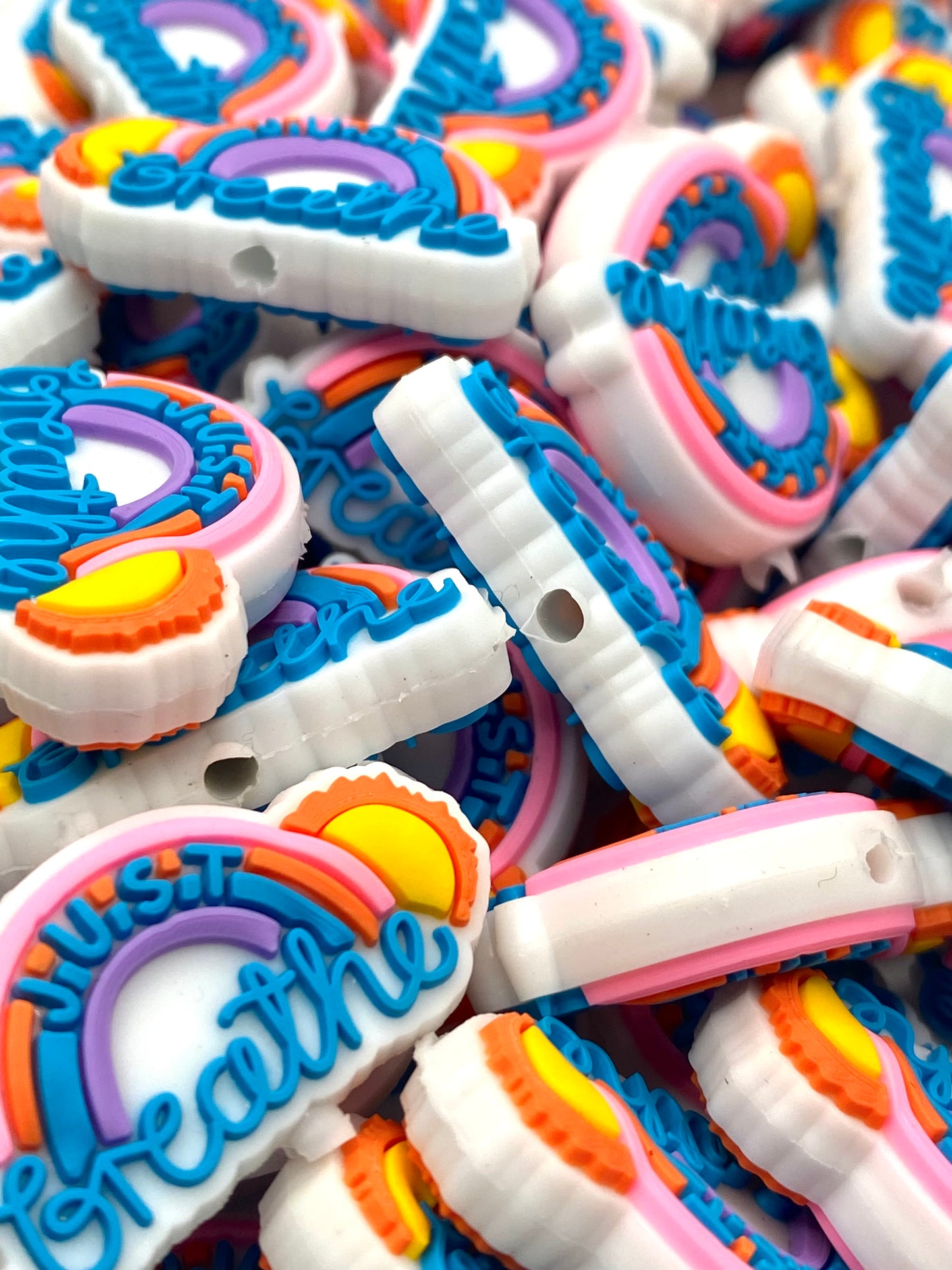 Just Breathe PVC Focal Beads