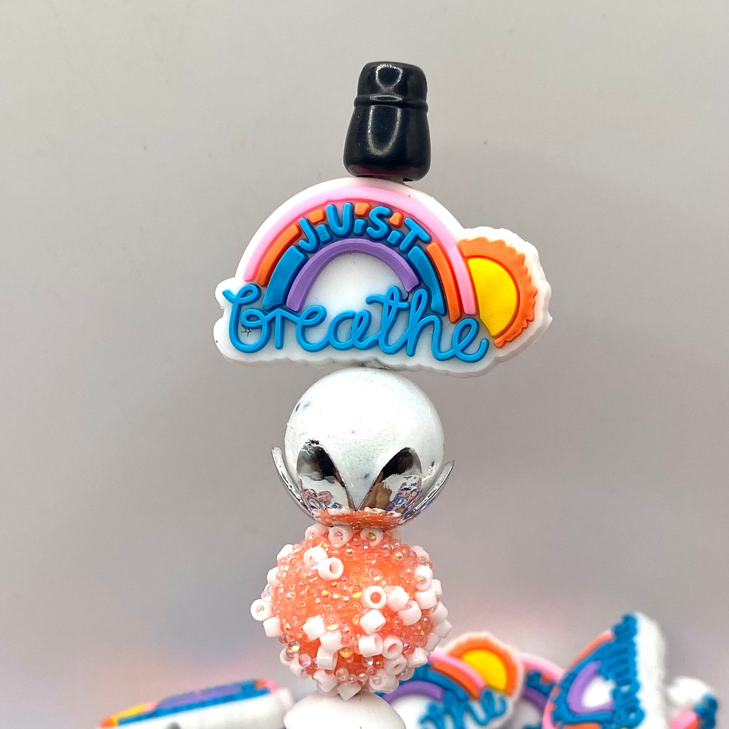 Just Breathe PVC Focal Beads