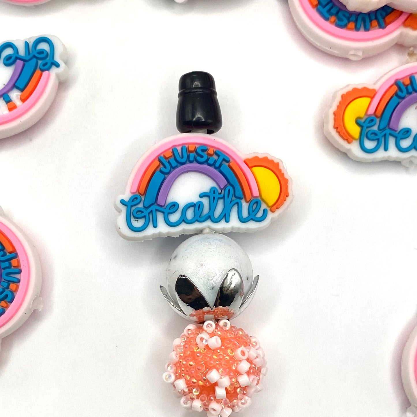 Just Breathe PVC Focal Beads